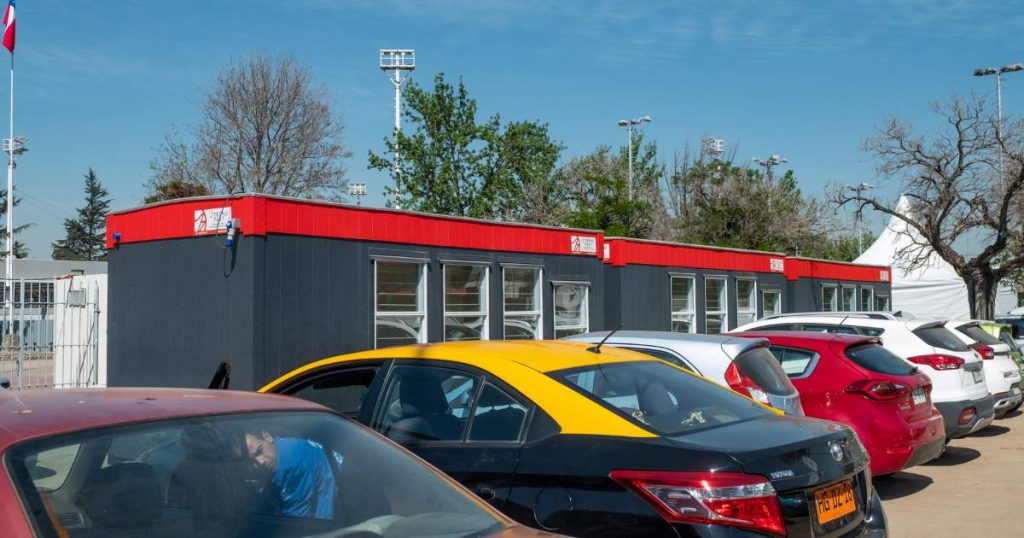 Solución modular para instalación de puntos para boletería o jornadas de entrega del permiso de circulación.