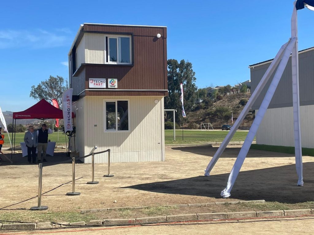 Tecno Fast presenta soluciones modulares en temas de viviendas para afectados por incendios.